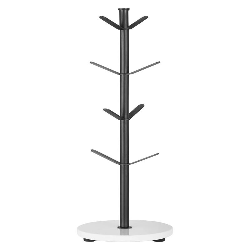 Mug Holder Tree with Marble Ba - Home Bar And Counter 评论和价格