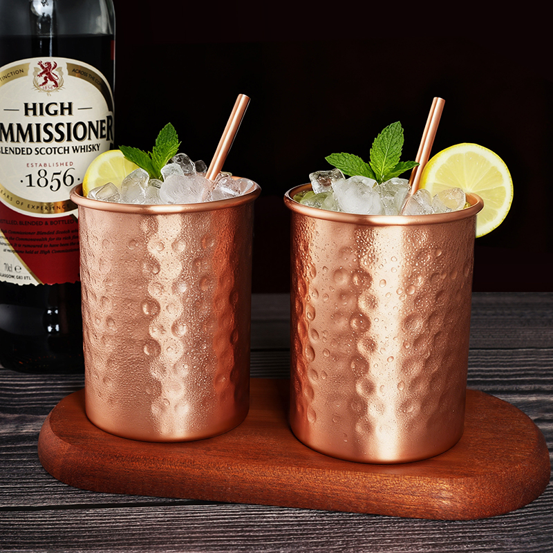 100% 400ml Copper Moscow Mule  - Mule Copper Mug 评论和价格