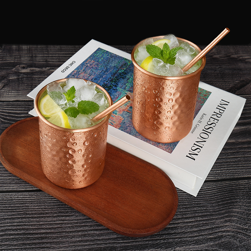 100% 400ml Copper Moscow Mule  - Mule Copper Mug 评论和价格