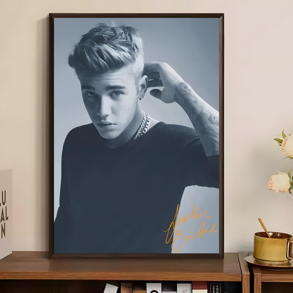 Music J-Justin Bieber Poster P - Home Bar And Theater 评论和价格