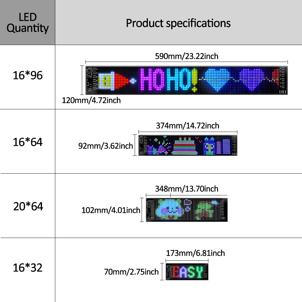 Programmable LED Matrix Panel  - Home Bar Signs 评论和价格