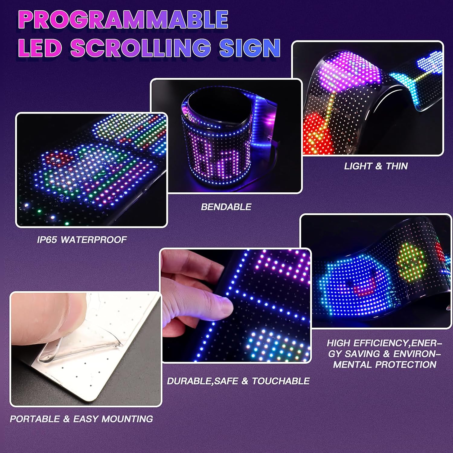 Programmable LED Matrix Panel  - Home Bar Signs 评论和价格