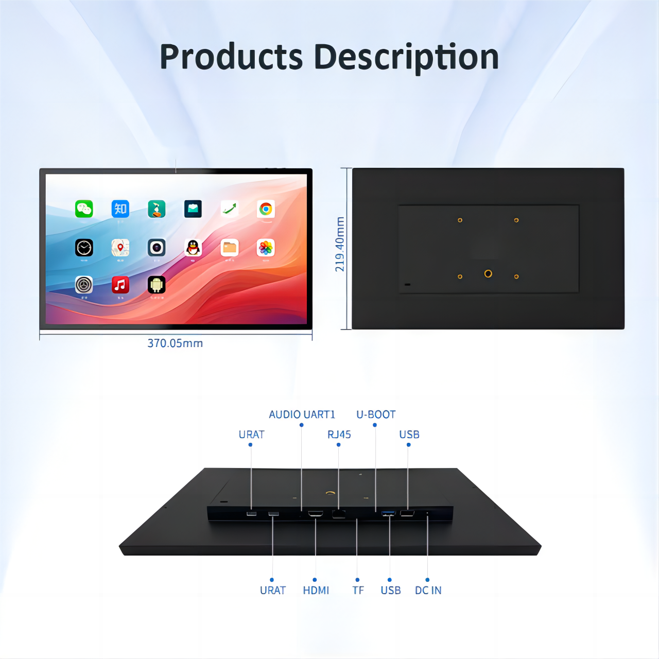 15 Inch 16:10 Wall Mount Andro - Home Bar Android 评论和价格