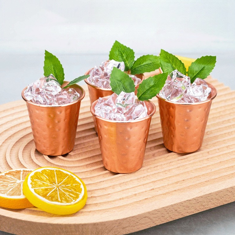 1pc 70ml Copper Vintage Style  - Mule Copper Mug 评论和价格