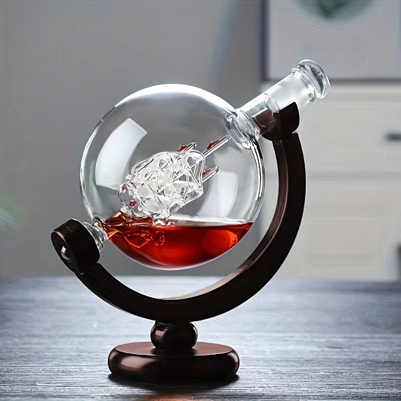 850ML Creative Globe Decanter  - Decanter Globe Set 评论和价格