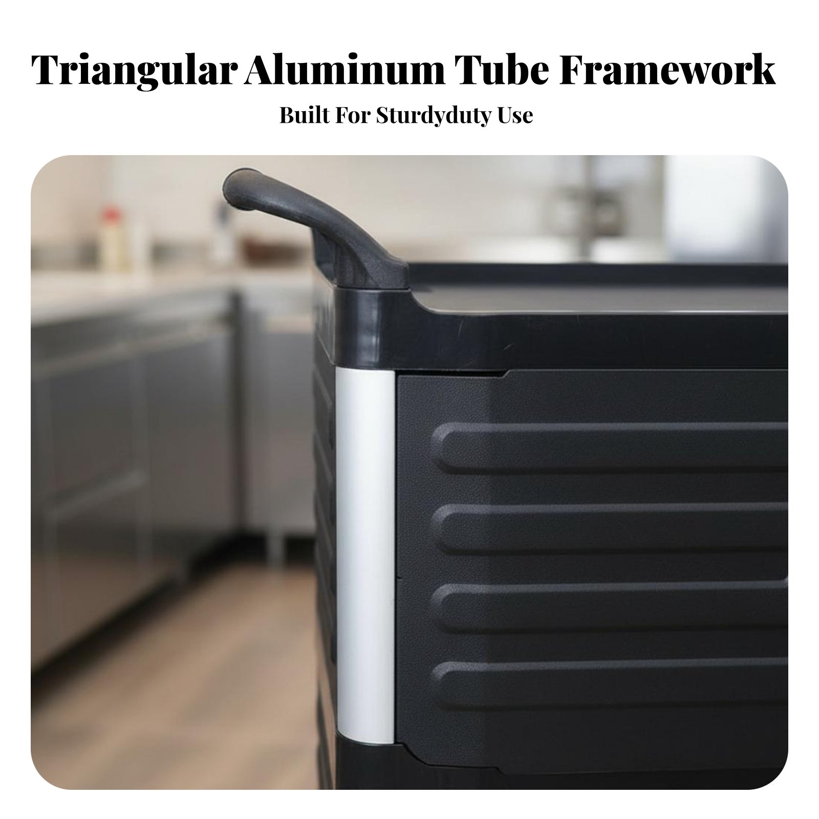 3-Tier utility Cart with caste - Home Bar Shelf 评论和价格