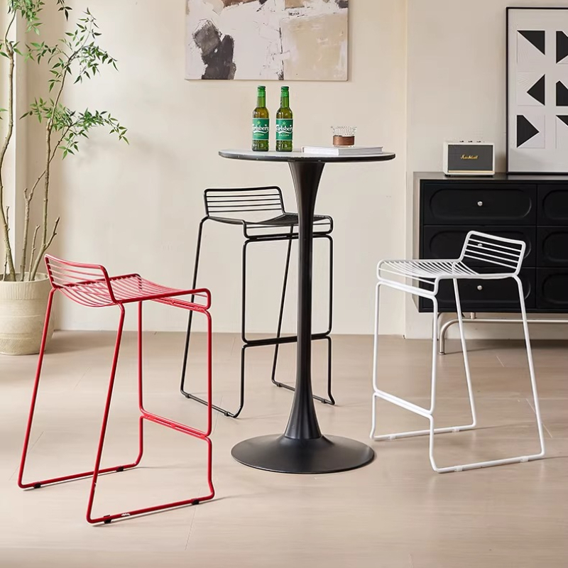 Nordic Minimalist Bar Stool Mo - Home Bar Seating 评论和价格