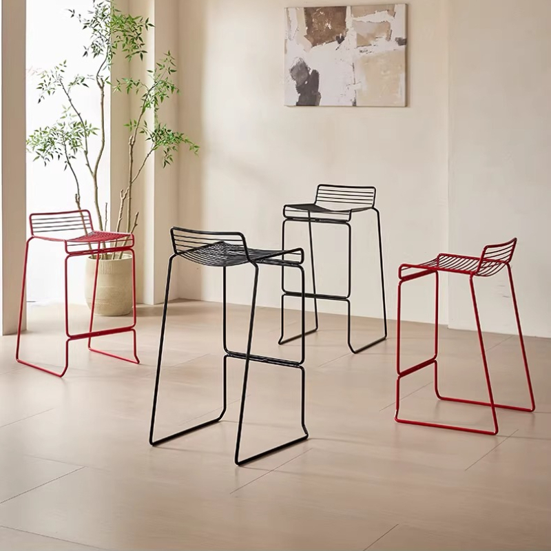 Nordic Minimalist Bar Stool Mo - Home Bar Seating 评论和价格