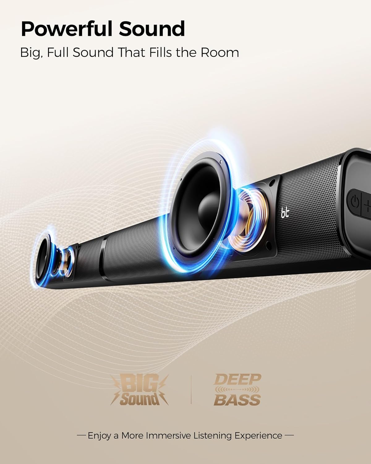 Soundbar with Subwoofer for TV - Home Bar And Theater 评论和价格