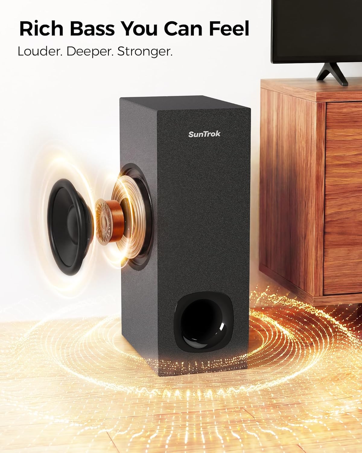 Soundbar with Subwoofer for TV - Home Bar And Theater 评论和价格