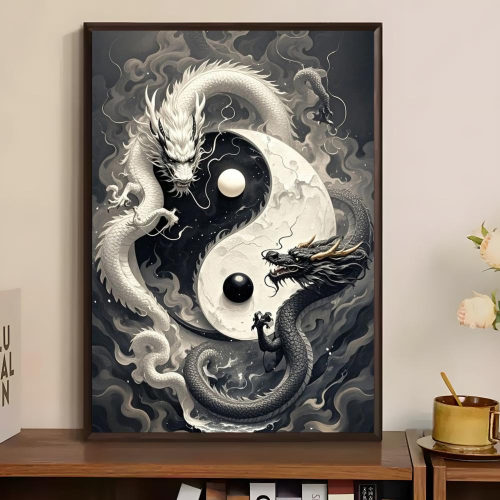 Art R-Red Fox Dragon Elephant  - Home Bar And Theater 评论和价格