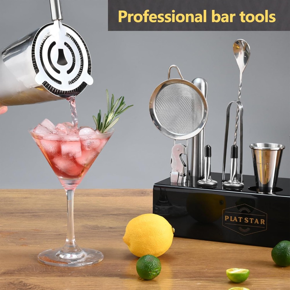 Complete Bartender Kit with St - Cocktail Recipe Book 评论和价格