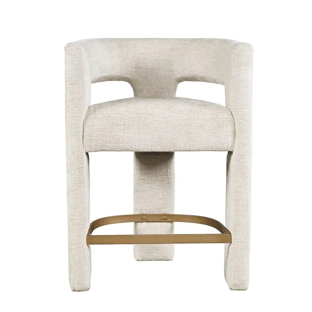 Gwen Natural Upholstered Count - Home Bar Seating 评论和价格