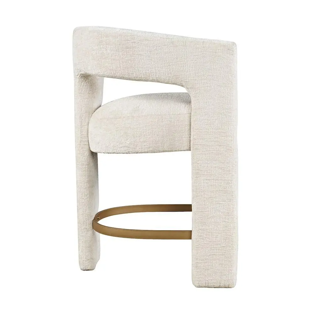 Gwen Natural Upholstered Count - Home Bar Seating 评论和价格