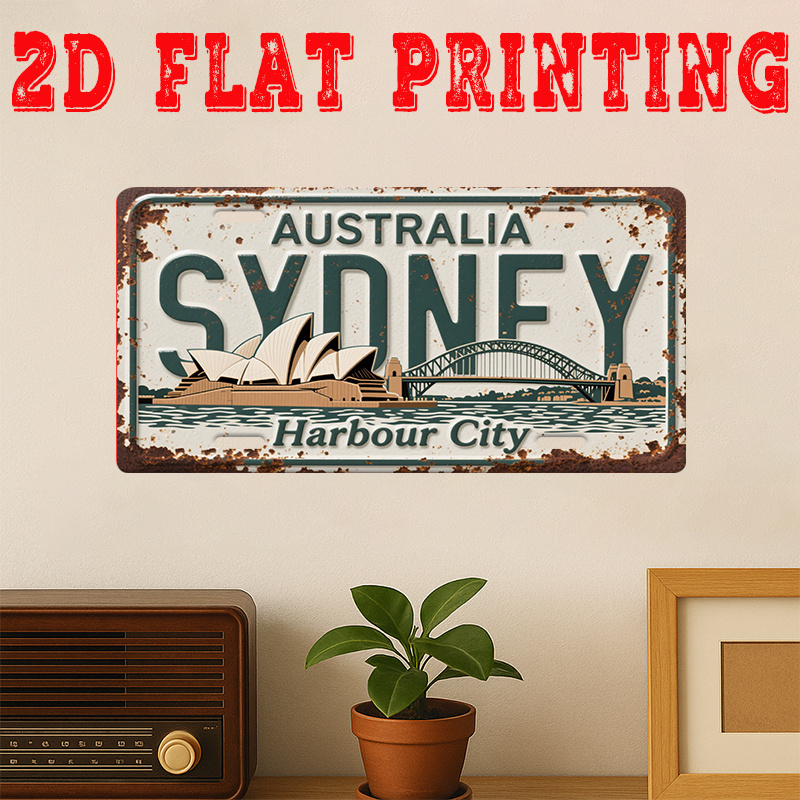 Tin Sign - Australia Sydney Ha - Home Bar Sydney 评论和价格