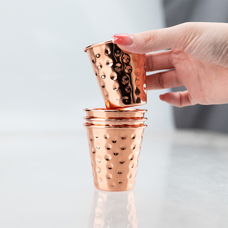 Hammered Copper Shot Glass 60m - Mule Copper Mug 评论和价格