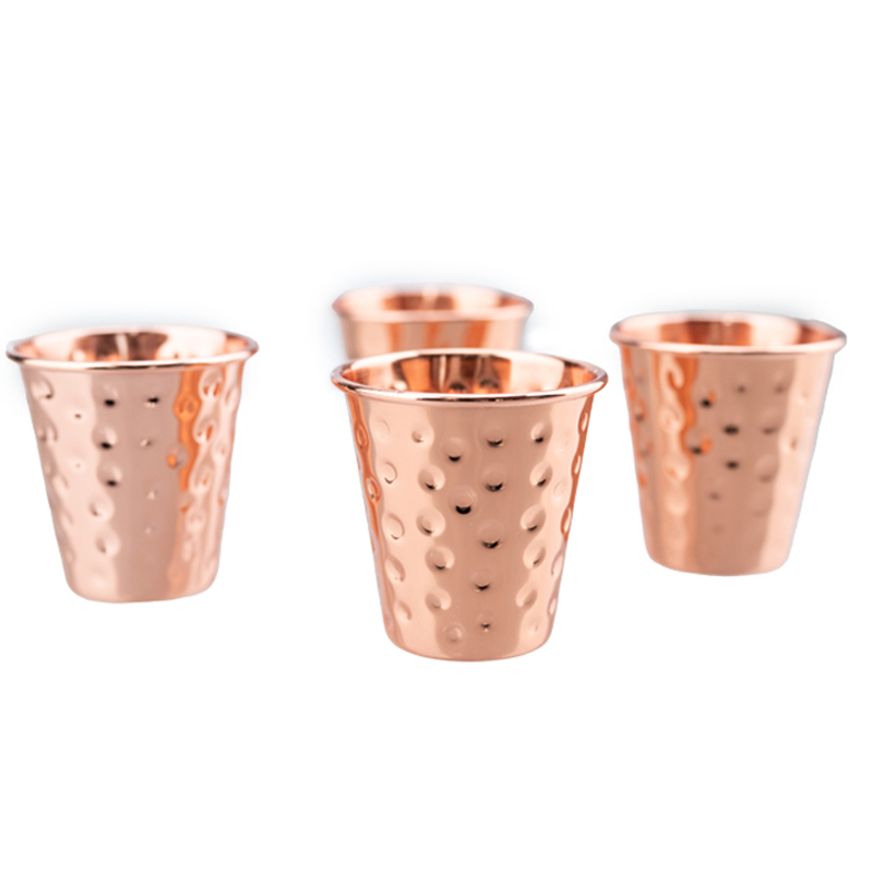 Hammered Copper Shot Glass 60m - Mule Copper Mug 评论和价格