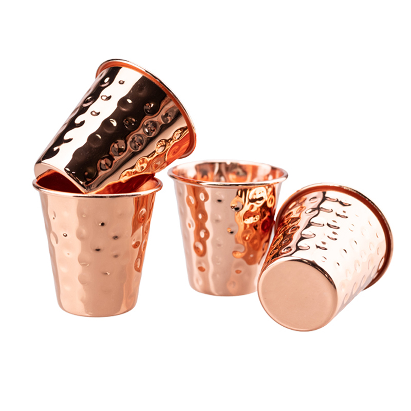 Hammered Copper Shot Glass 60m - Mule Copper Mug 评论和价格