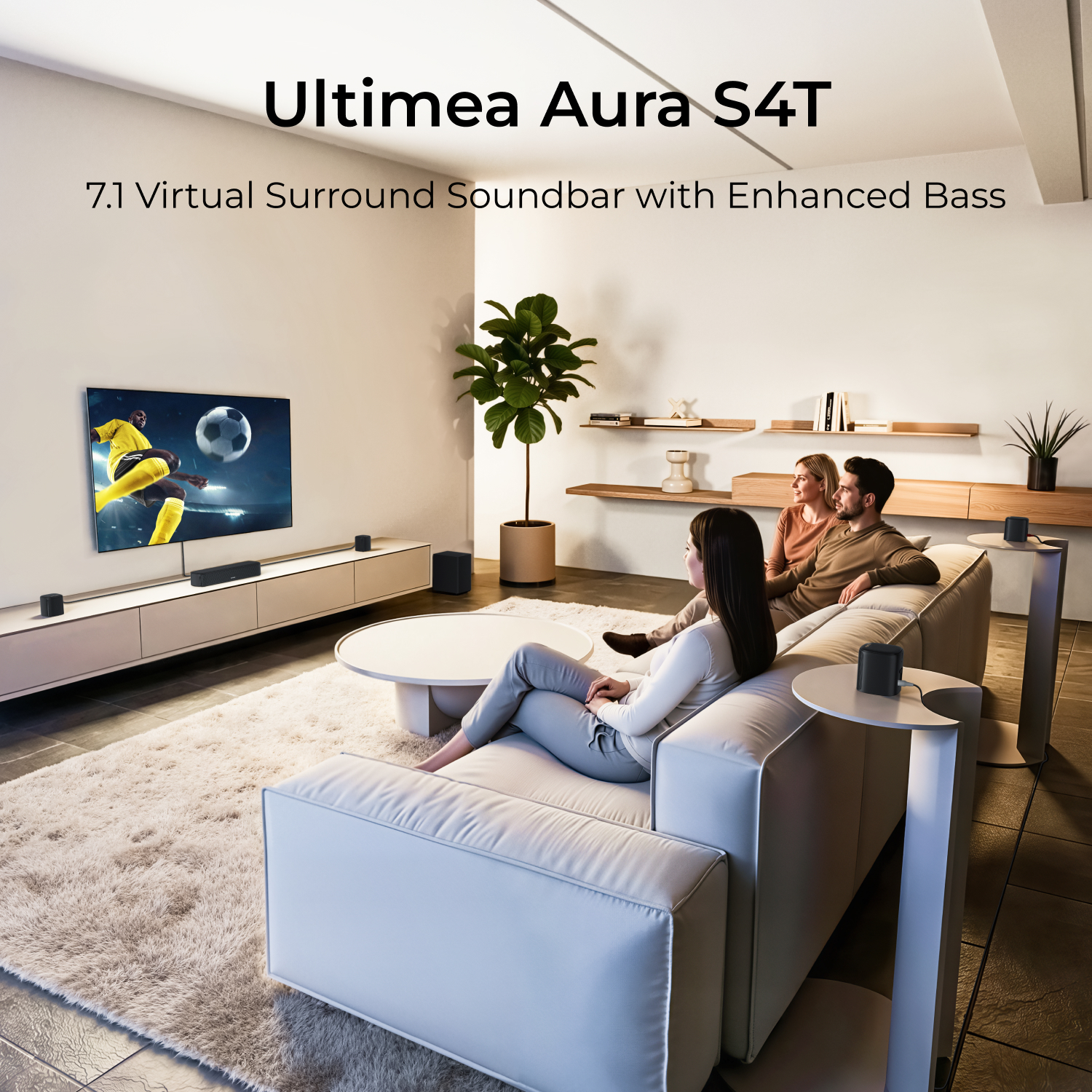 ULTIMEA 7.1ch Sound Bar with S - Home Bar And Theater 评论和价格
