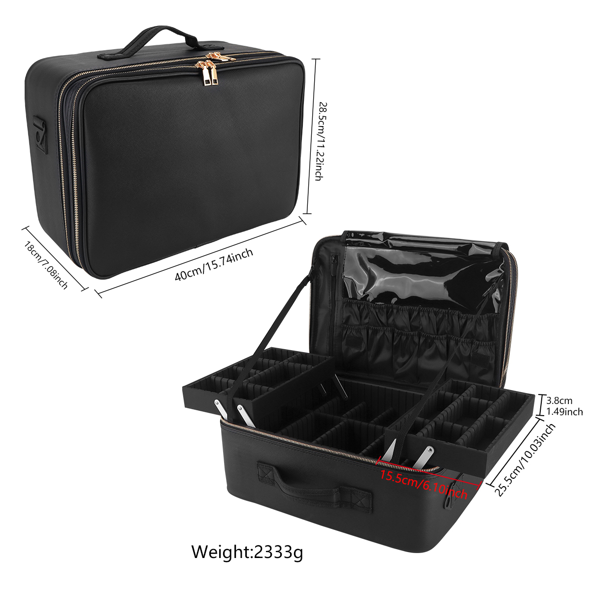 Women Travel Cosmetic Case Org - Home Barbershop 评论和价格
