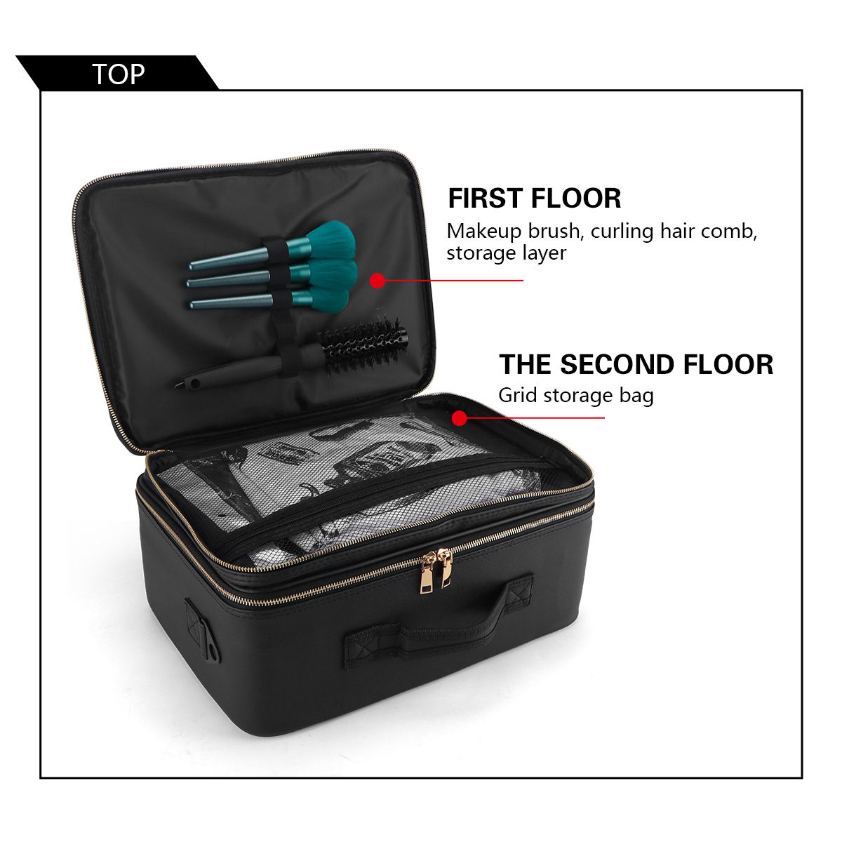 Women Travel Cosmetic Case Org - Home Barbershop 评论和价格