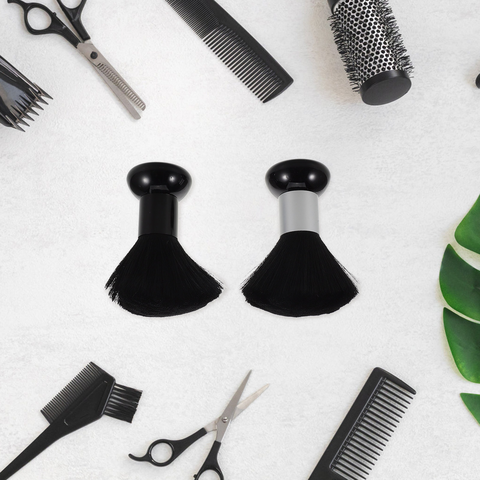 2Pcs Neck Duster Barber Brush  - Home Barber 评论和价格