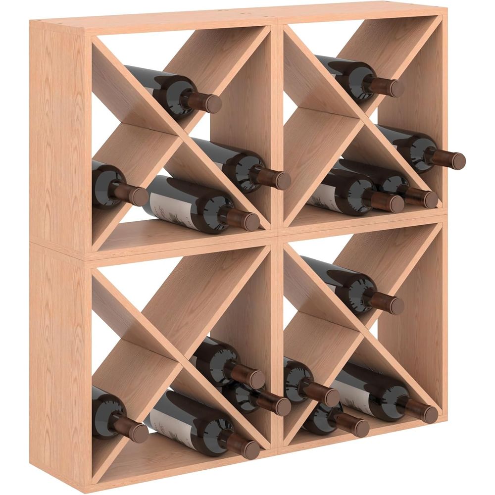 96 Bottle Wine Rack Countertop - Home Bar Shelf 评论和价格