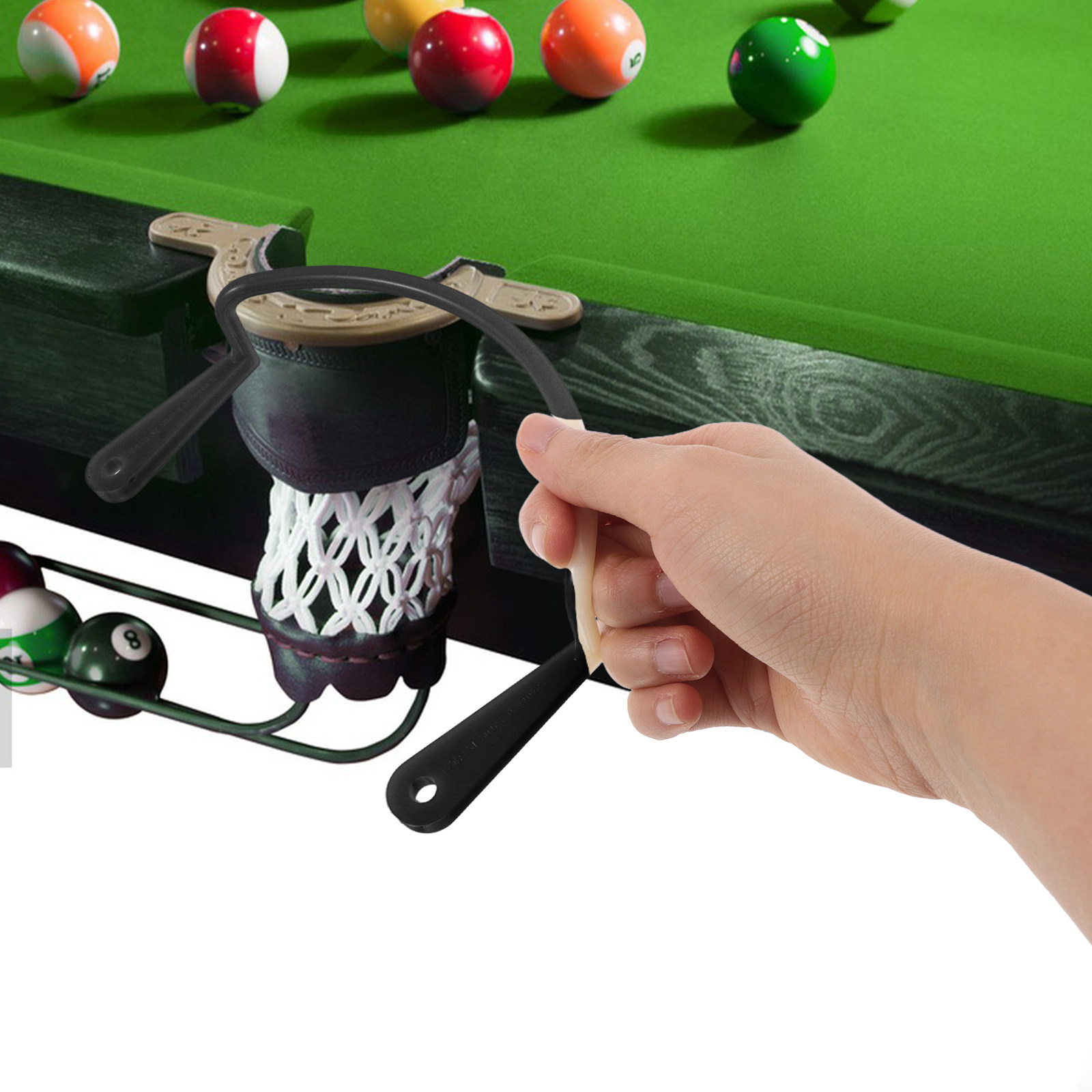 6Pcs Pool Table Net Bag Fixato - Home Bar Setup Kit 评论和价格