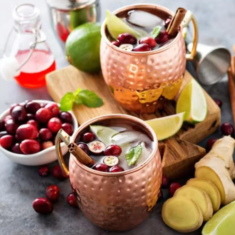 530ml Cocktail Wine Cup Moscow - Mule Copper Mug 评论和价格