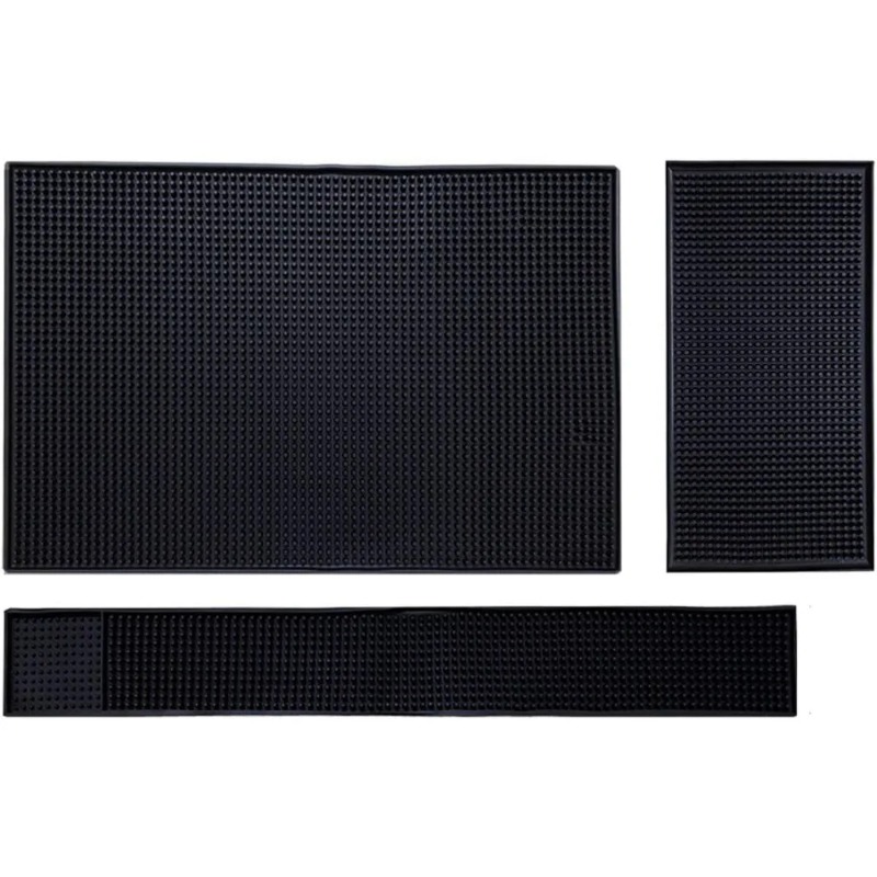 Bar Mat Rubber Dish Drying Mat - Home Bar Shelf 评论和价格