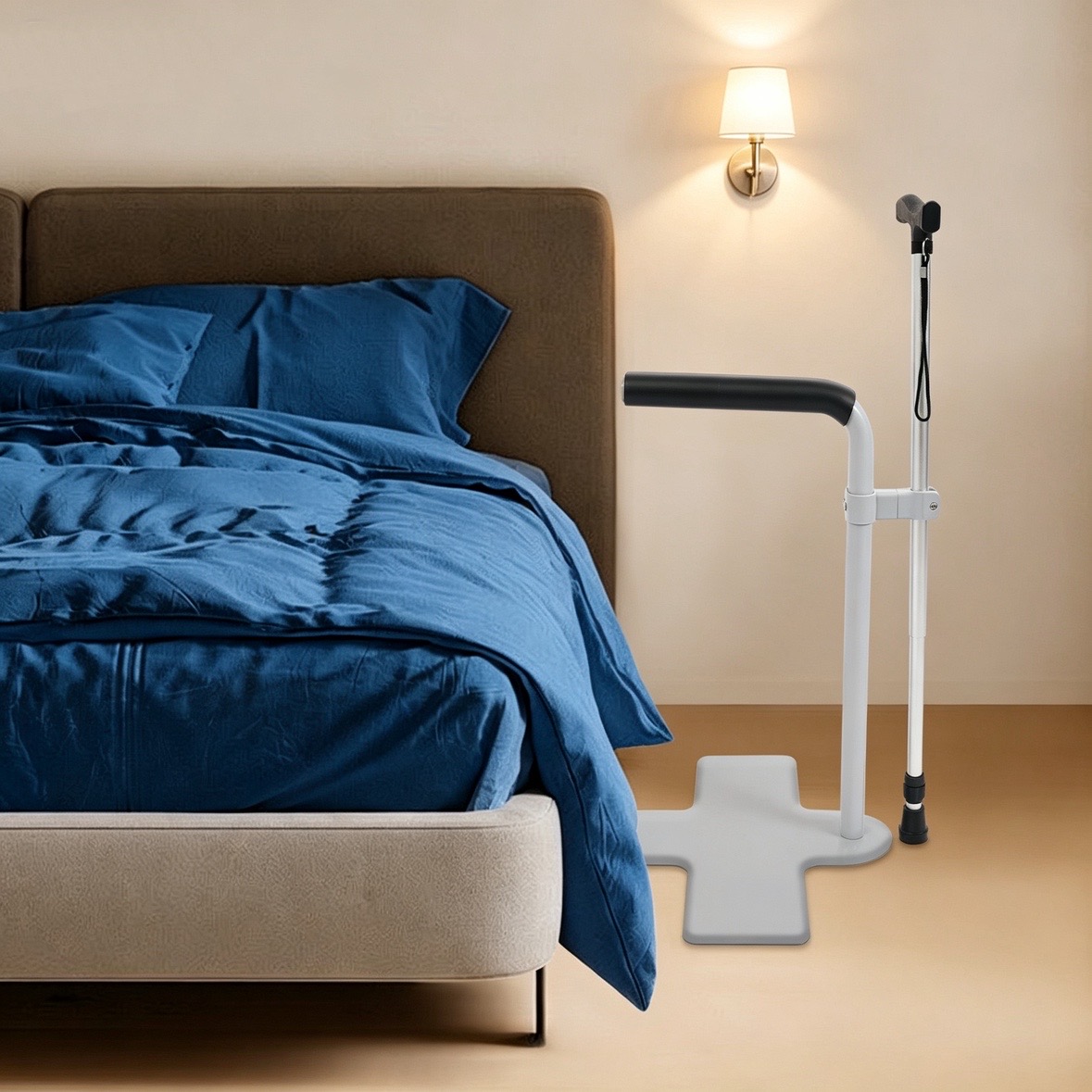 Grey White Carbon Steel Bed So - Home Bar Stand 评论和价格