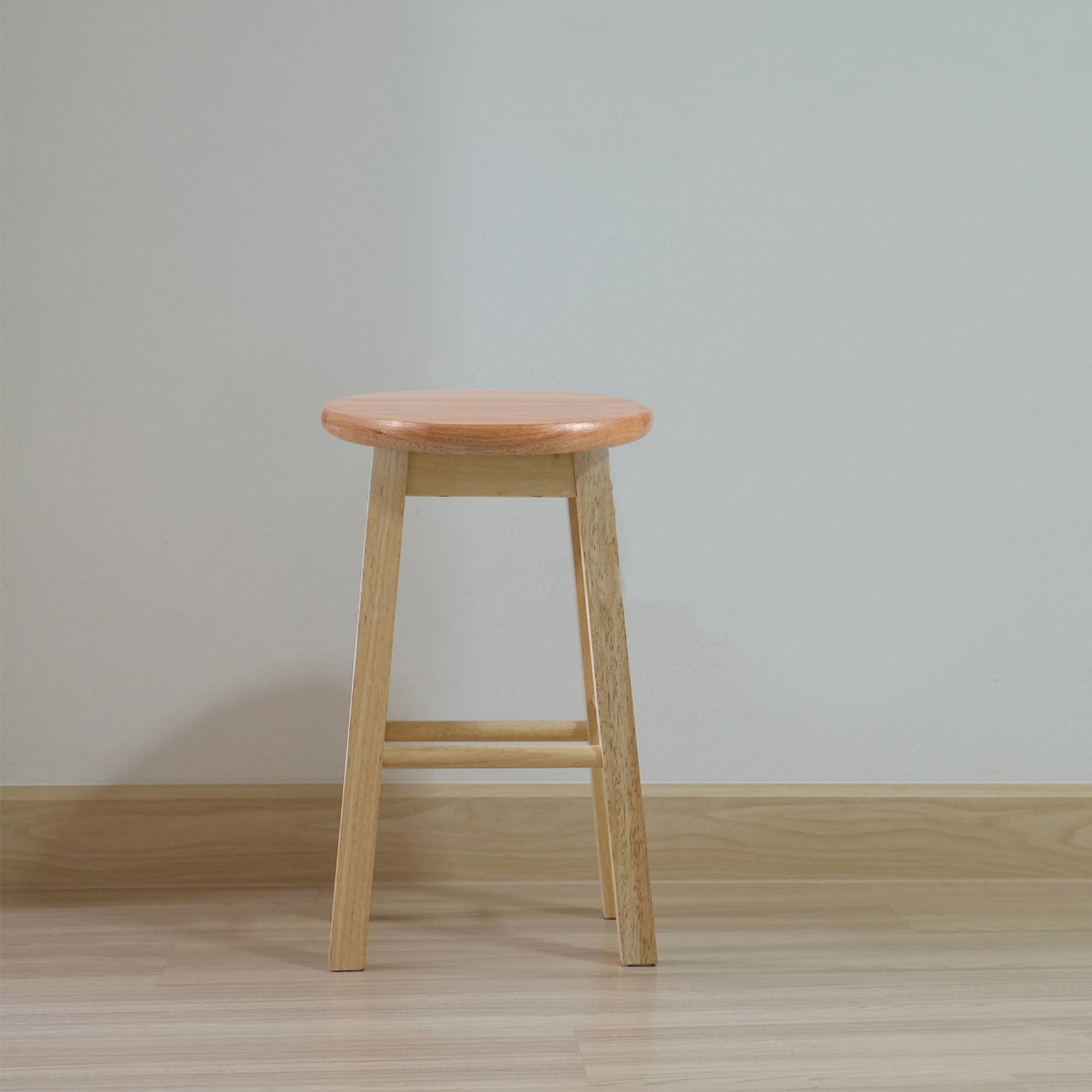 Round Wooden Bar Stool Seat Re - Home Bar Seating 评论和价格