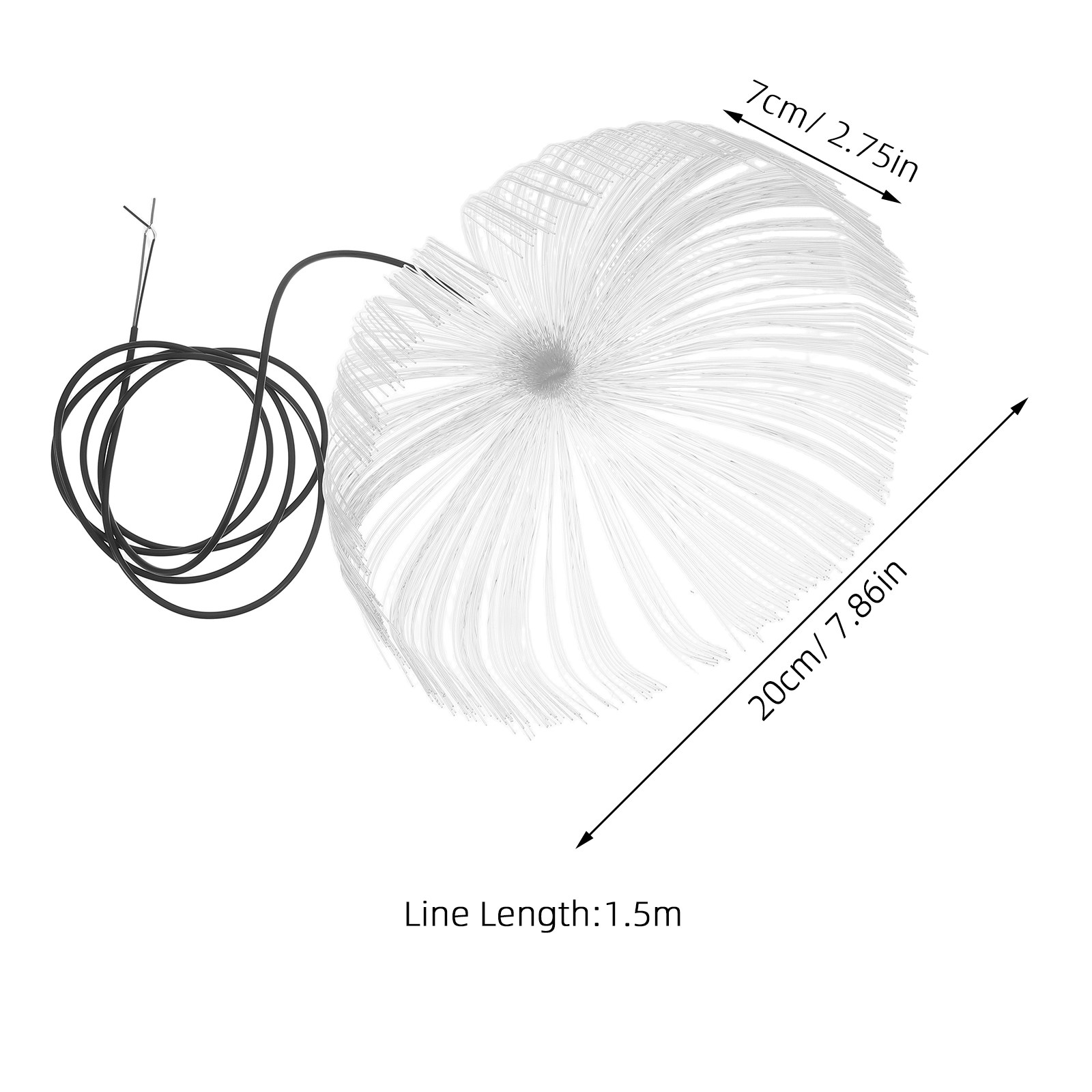LED Fiber Optic Jellyfish Ceil - Home Bar And Theater 评论和价格