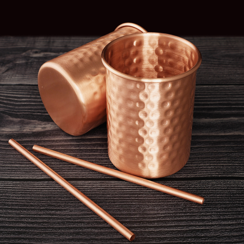 2/4PCS Pure Copper Moscow Mule - Mule Copper Mug 评论和价格