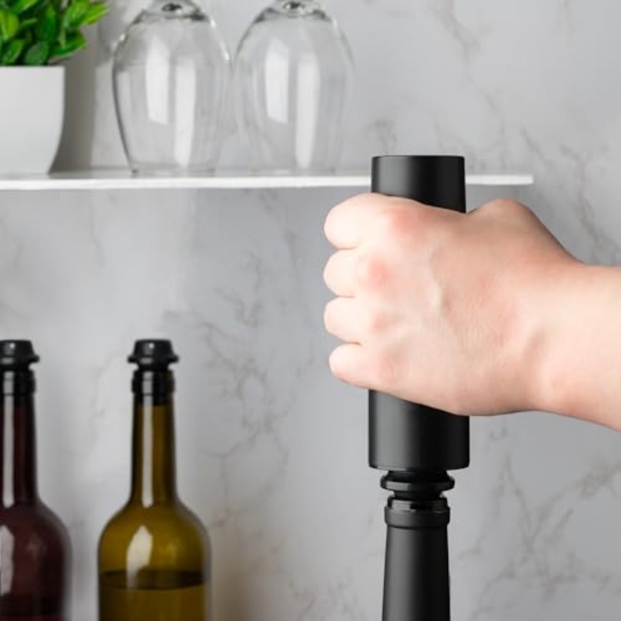 - Rechargeable Wine Saver Vacu - Wine Preservation Pump 评论和价格