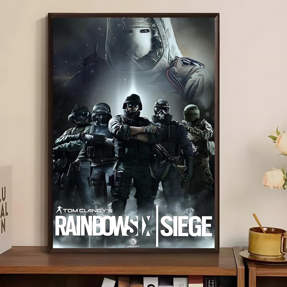 Game R-Rainbow Six Poster Pape - Home Bar And Theater 评论和价格