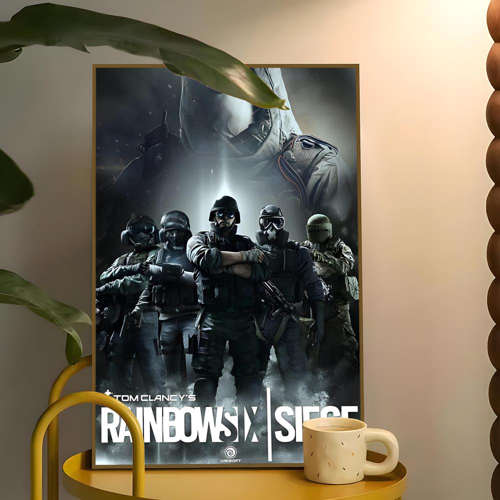 Game R-Rainbow Six Poster Pape - Home Bar And Theater 评论和价格