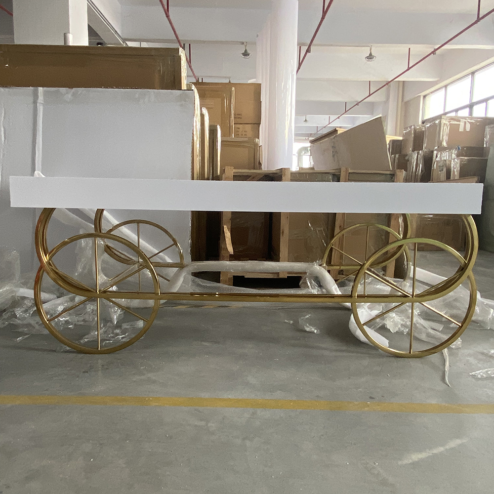 Custom Event Candy Cart with G - Bar Cart Gold 评论和价格