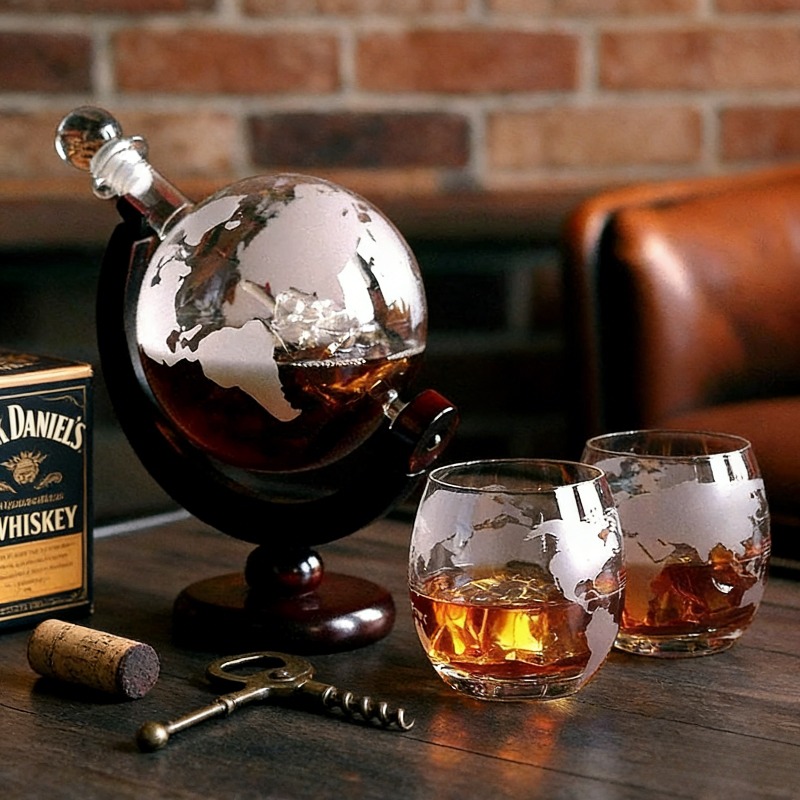 Creative Globe Decanter Set wi - Decanter Globe Set 评论和价格
