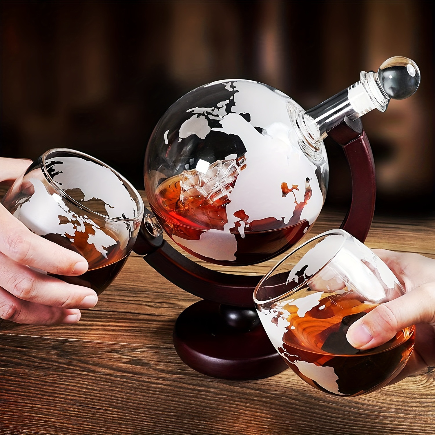 Creative Globe Decanter Set Ex - Decanter Globe Set 评论和价格