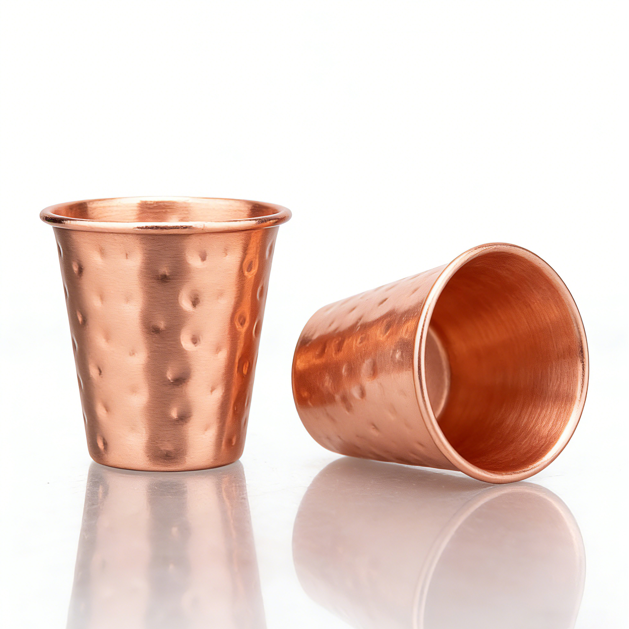 6cs 8Pcs New 100% Copper Cups  - Mule Copper Mug 评论和价格