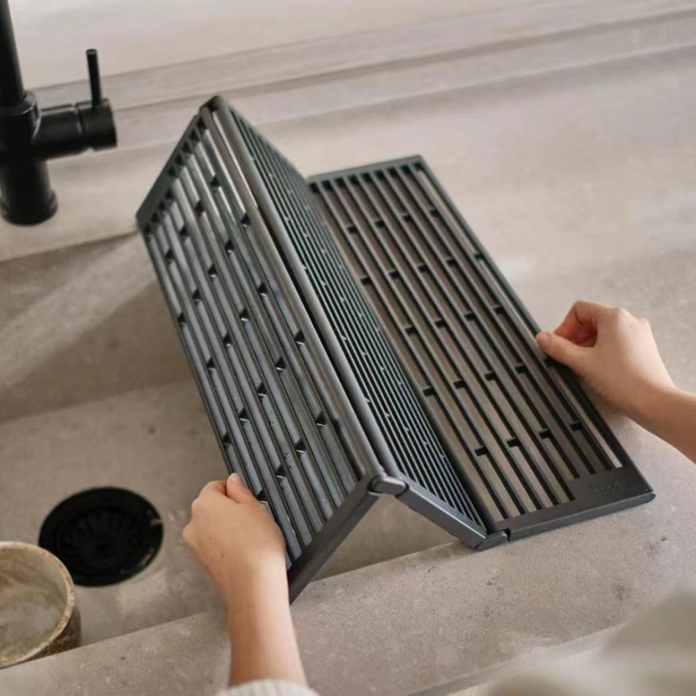1pc Black Foldable Kitchen Sin - Home Bar Sink 评论和价格