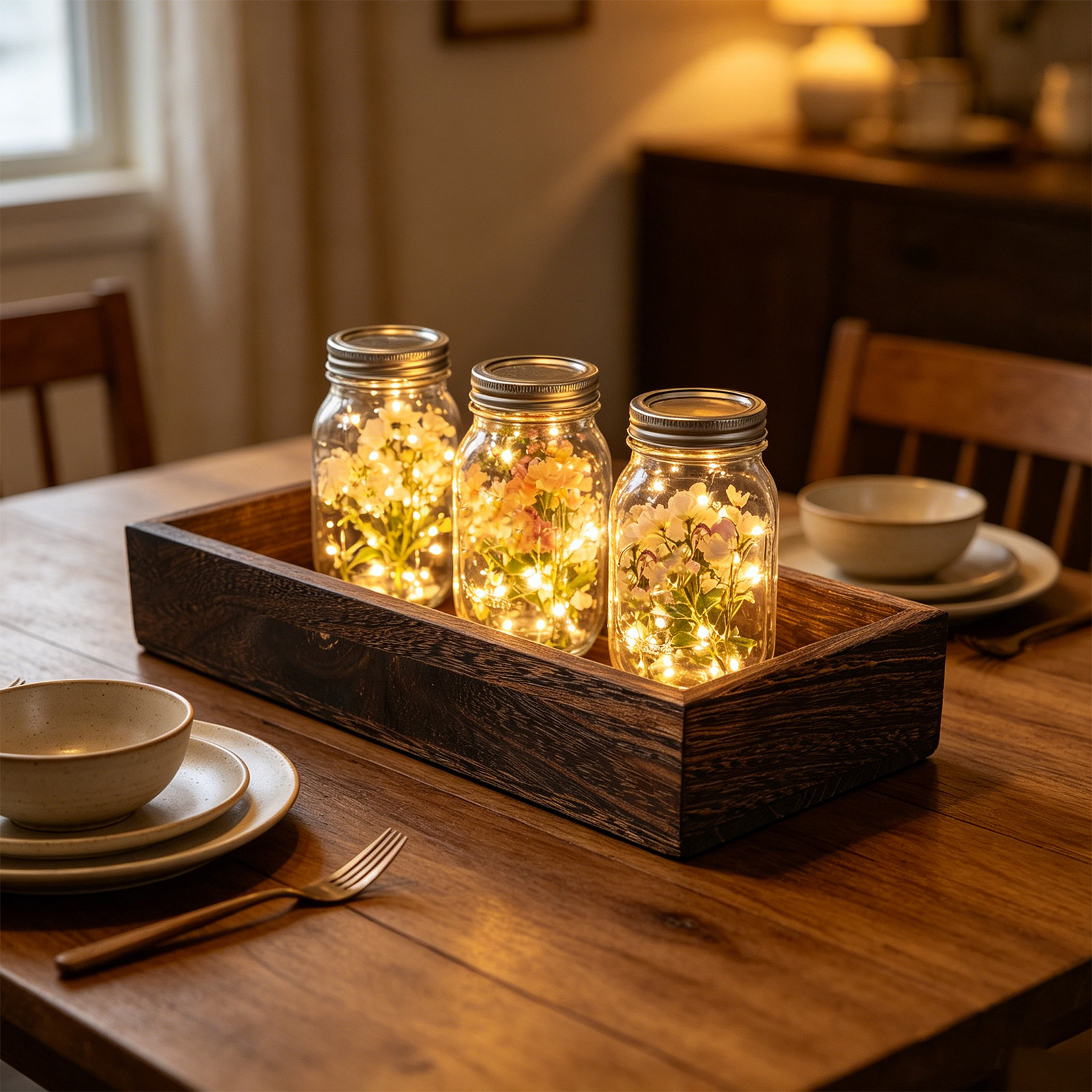 Wooden Tray for Candle Holder  - Home Bar And Counter 评论和价格