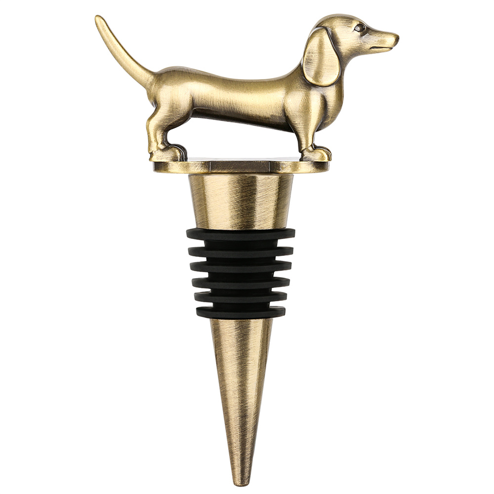 Wine Bottle Stopper Dachshund  - Wine Preservation Pump 评论和价格