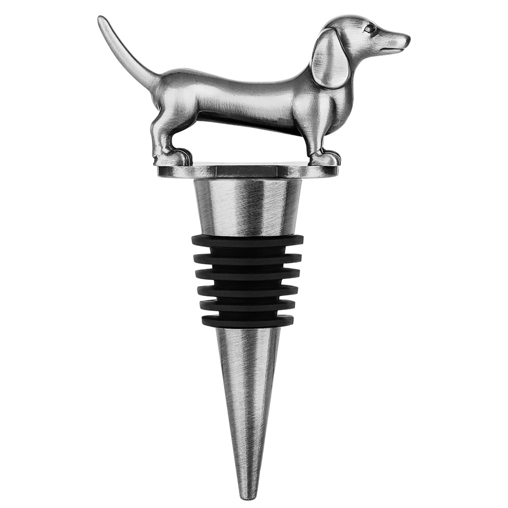 Wine Bottle Stopper Dachshund  - Wine Preservation Pump 评论和价格