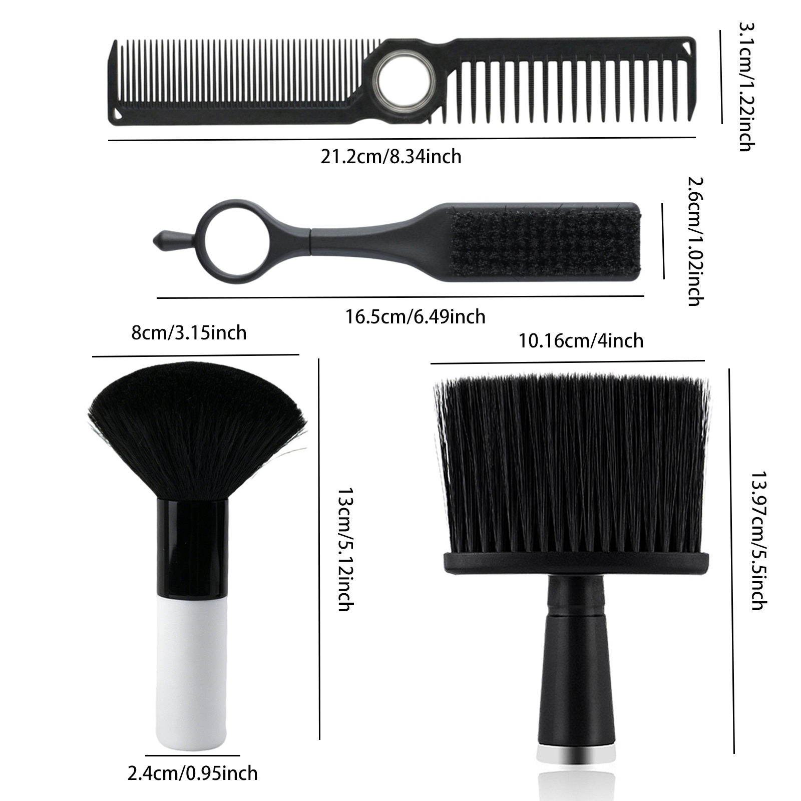 3Pcs Barber Hair Styling Kit w - Home Barber 评论和价格