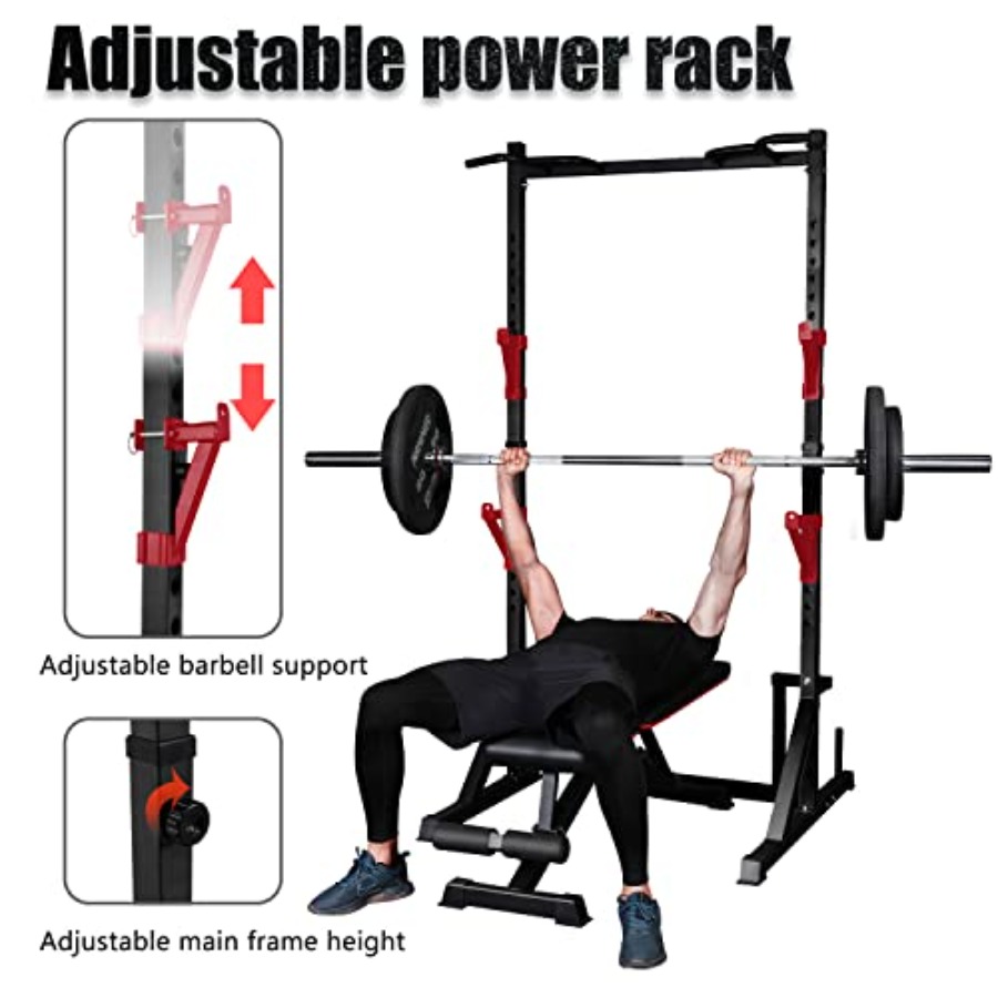 Home gym power rack with pull- - Home Bar Stand 评论和价格