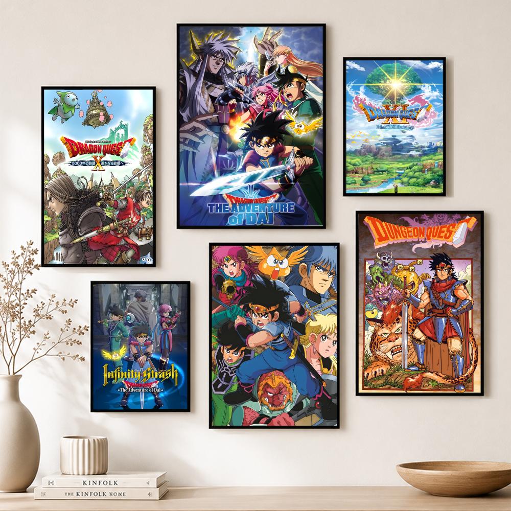 Game D-Dragon Quest Series Pos - Home Bar And Theater 评论和价格