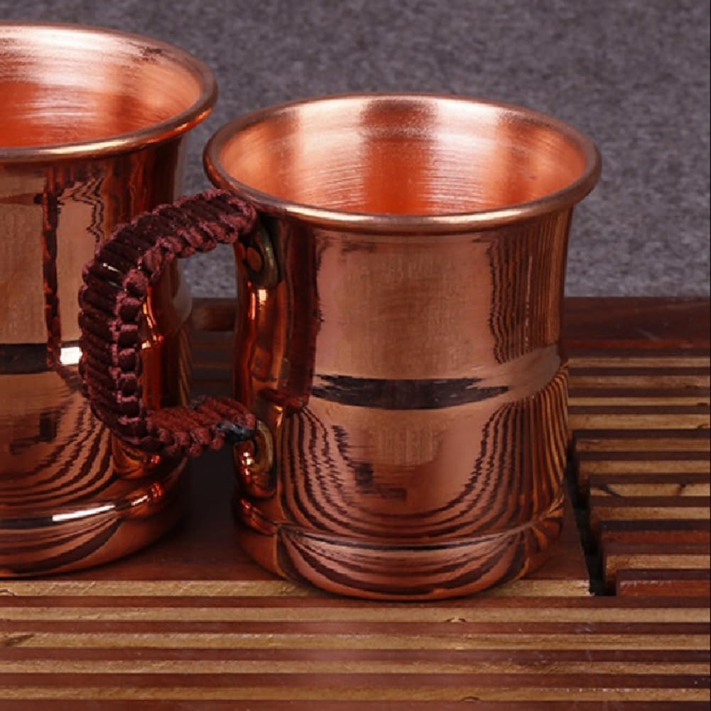 400ml Pure Copper Beer Mug wit - Mule Copper Mug 评论和价格