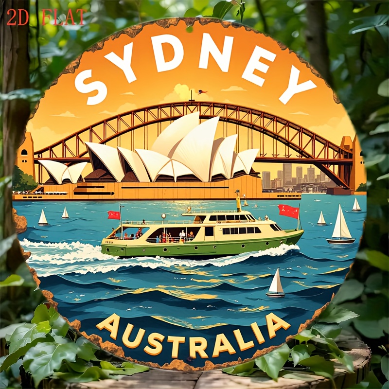 2D Metal Sign Sydney Australia - Home Bar Sydney 评论和价格